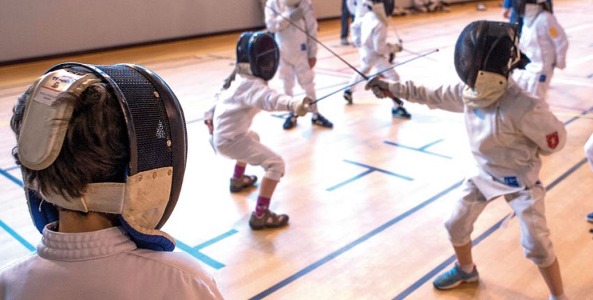 Escrime pour les enfants à Montpellier