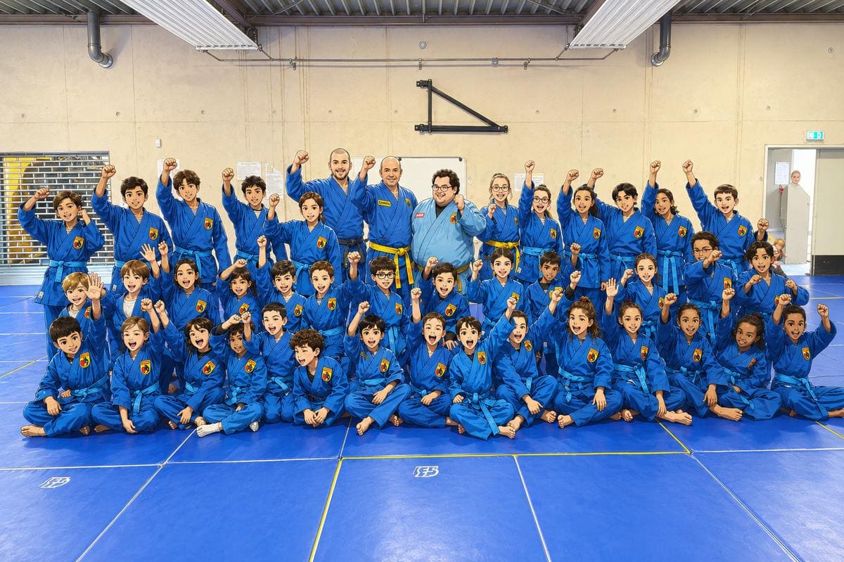 Dojo Rabelais dans le quartier Malbosc de Montpellier - Gymnase Rabelais
