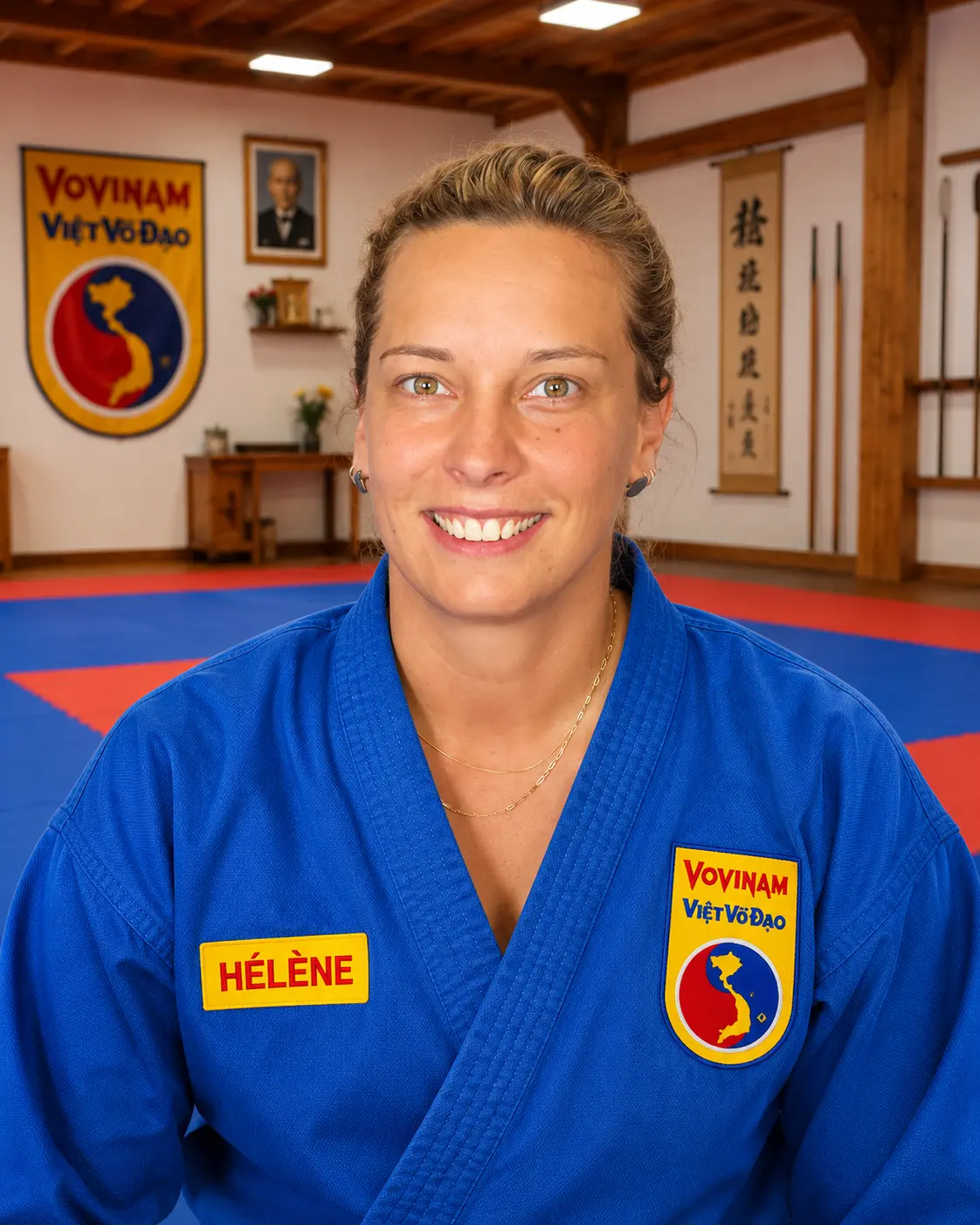 Hélène David, professeure de Vovinam Viet Vo Dao à Montpellier