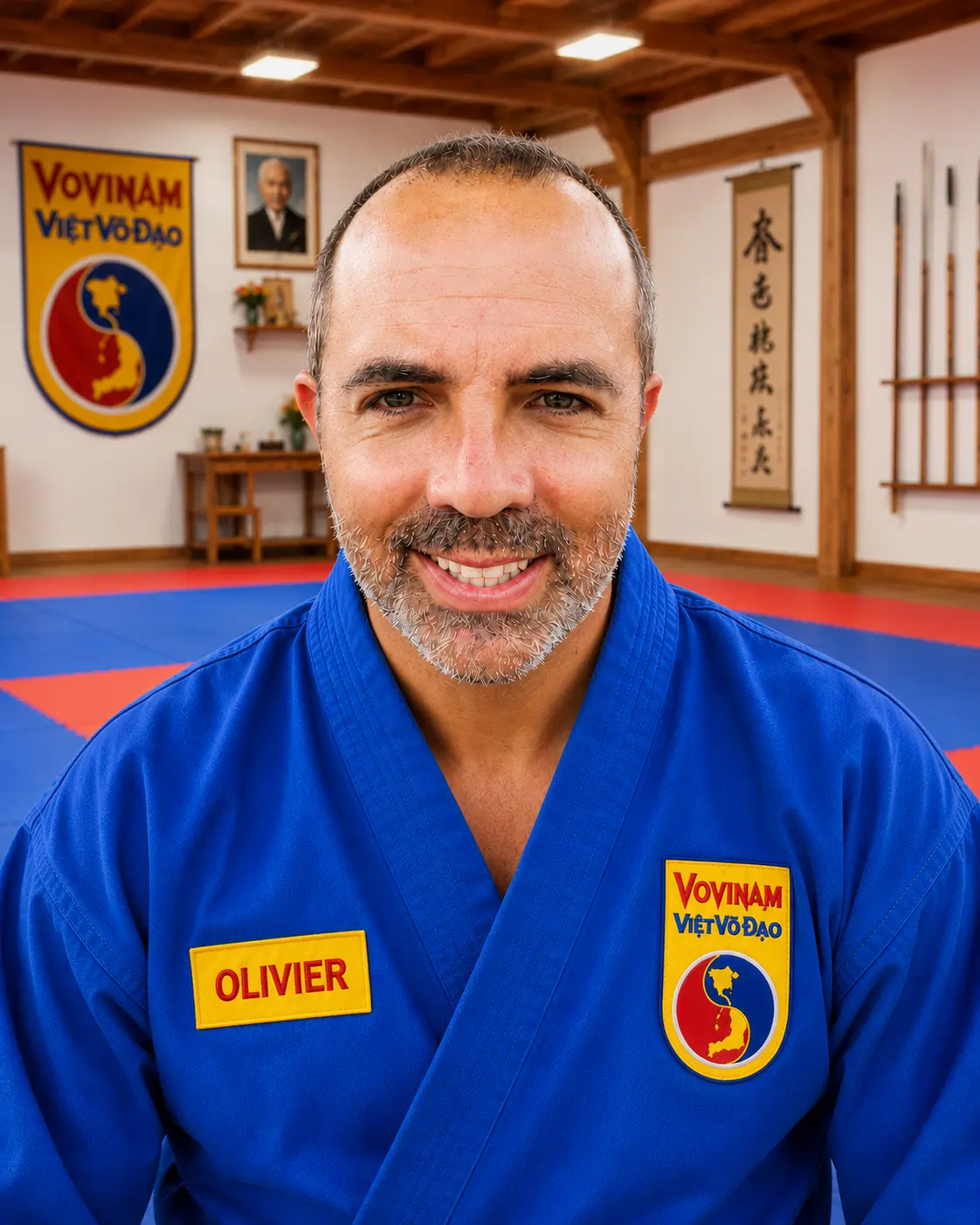 Olivier Fleury, professeur principal de Vovinam Viet Vo Dao à Montpellier et Grabels