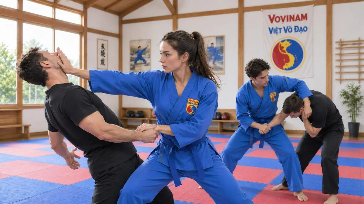 Self defense à Montpellier au Vovinam