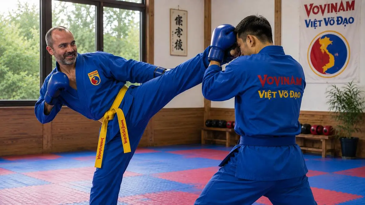 Sport de combat au Vovinam à Montpellier