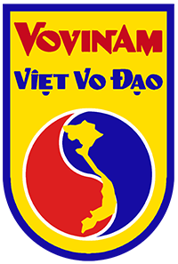 Écusson du Vovinam Viet Vo Dao : l’équilibre du rouge et du bleu
