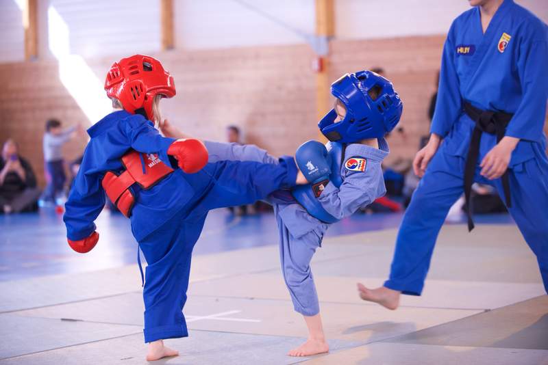 Sport de combat pour enfants a Montpellier et Vailhauques : cours de Vovinam